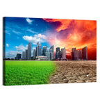 Marina Bay Climate Contrast Wall Art