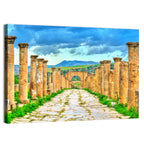 Jerash Cardo Maximus Ruins Wall Art
