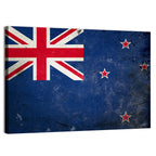 Vintage New Zealand Flag Wall Art