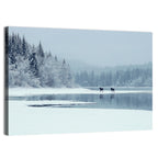 Foggy Lake Selbu Wall Art