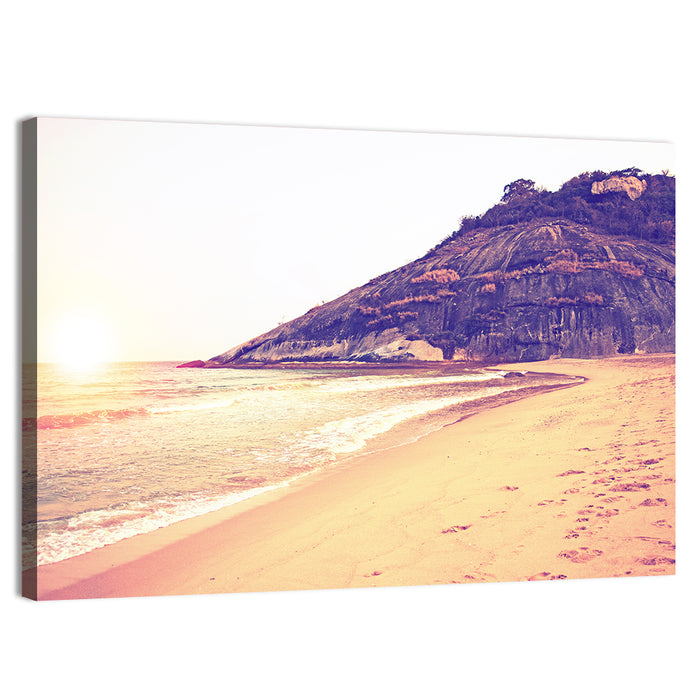 Sai Noi Beach Wall Art as a canvas print