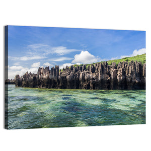 Karts In Emerald Sea In Madagascar Wall Art