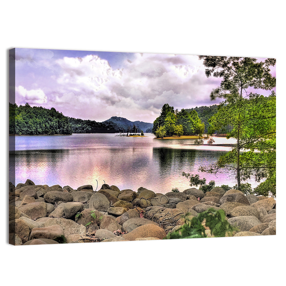 Glenville Lake Shoreline Wall Art