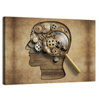 Mechanical Mind Concept Illustration Wall Art