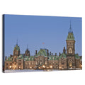 Ottawa Parliament Buildings at Dusk Wall Art