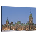 Ottawa Parliament Buildings at Dusk Wall Art