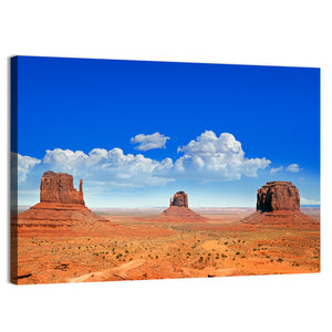 Famous Buttes Of Monument Valley In Utah Wall Art