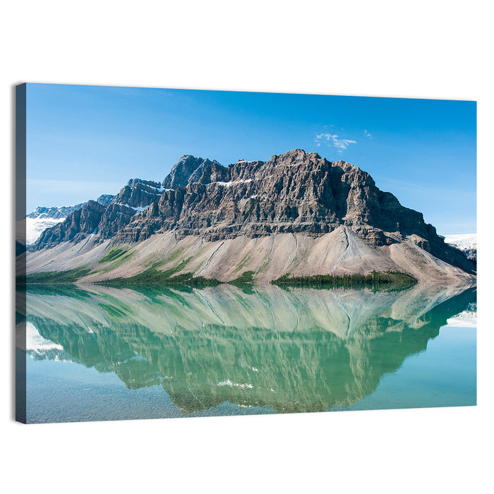 Bow Lake, Banff National Park Wall Art as a canvas print