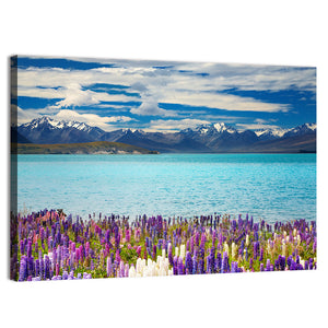 Lake Tekapo In New Zealand Wall Art