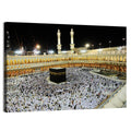 Kaaba Overhead Night View Wall Art