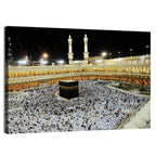 Kaaba Overhead Night View Wall Art