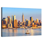 Manhattan Sunrise Over Harbor Wall Art