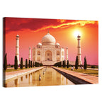 Taj Mahal at Sunrise, Agra Wall Art