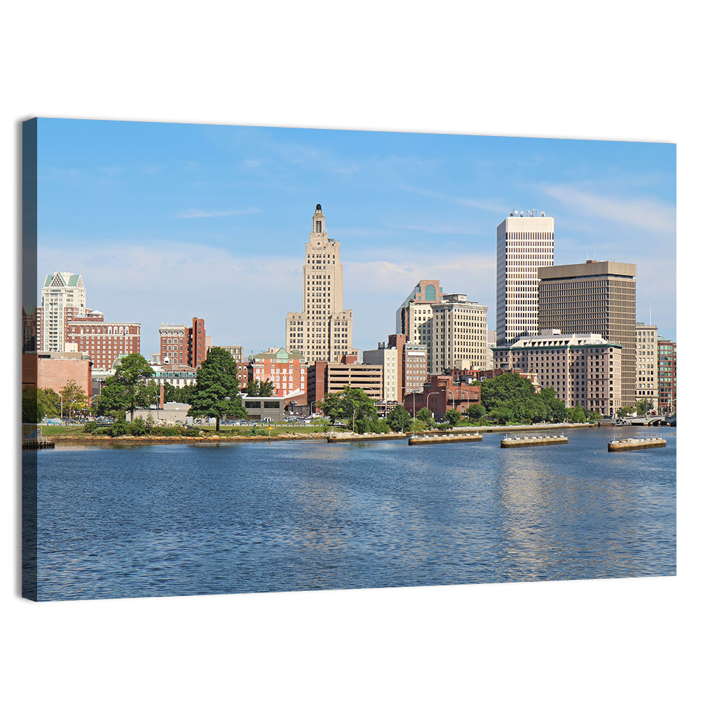 Providence Waterfront Skyline Wall Art