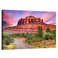Drive Toward Cathedral Rock, Sedona Wall Art