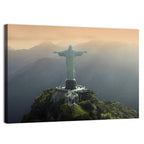 Christ the Redeemer at Golden Hour Wall Art