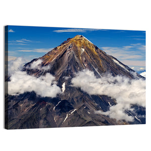 Koryaksky Volcano In Russia Wall Art