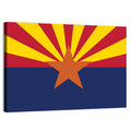 Arizona State Flag Graphic Wall Art