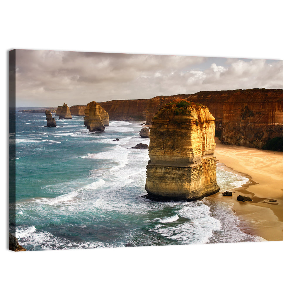 Twelve Apostles at Port Campbell Wall Art, canvas print, landscape