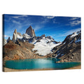 Turquoise Laguna and Fitz Roy, Los Glaciares Wall Art