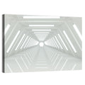 White Tunnel Wall Art