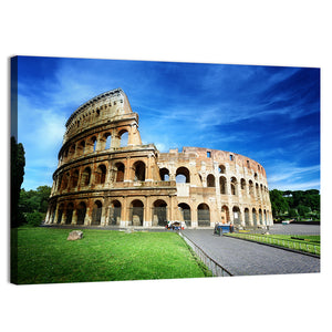 Colosseum In Rome Italy Wall Art