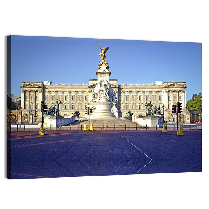 Buckingham Palace and Victoria Memorial Wall Art as a canvas print