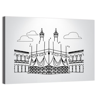 Khana e Kaaba Artwork Wall Art