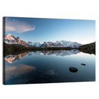 Lac De Chésserys Reflection, Chamonix Wall Art