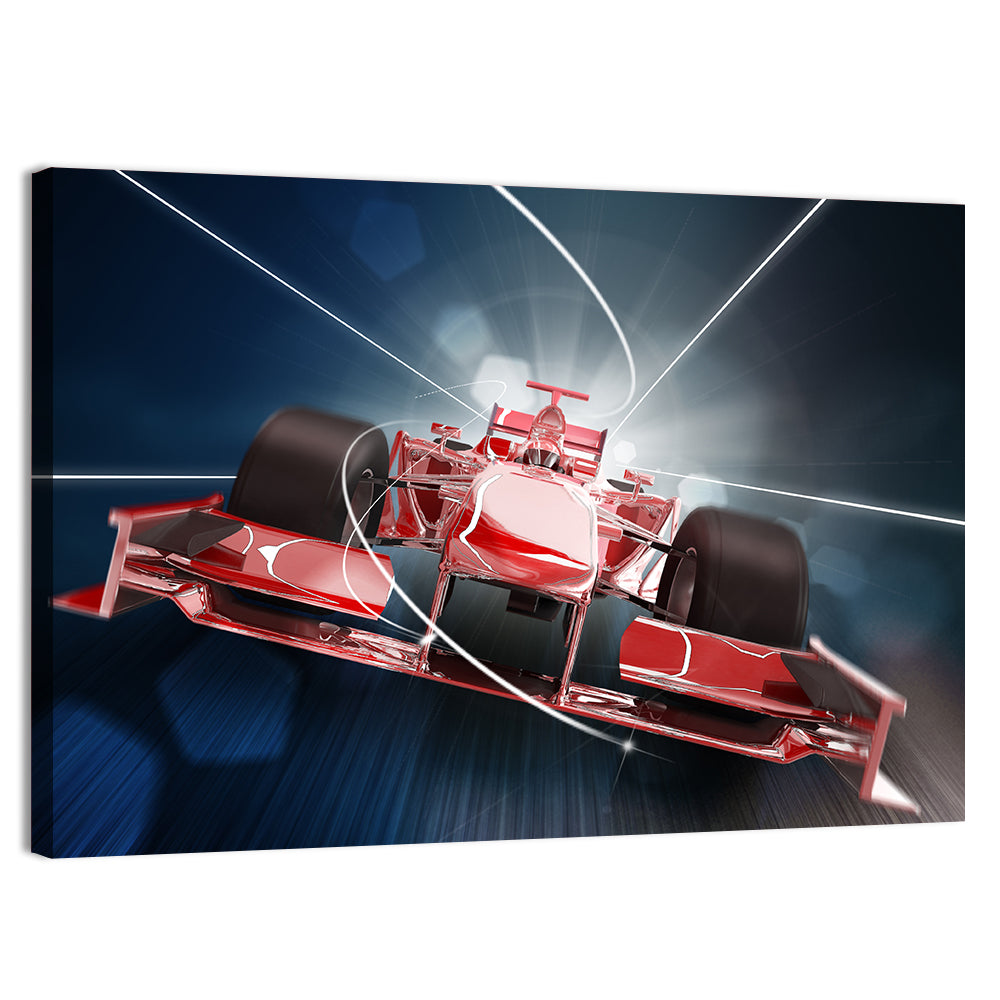 Formula One Concept Car Wall Art, canvas print, landscape
