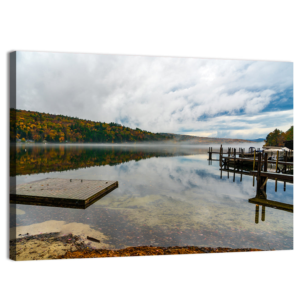 Lake Squam, New Hampshire Wall Art, canvas print, landscape