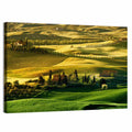 Tuscany Fields at Golden Hour Wall Art