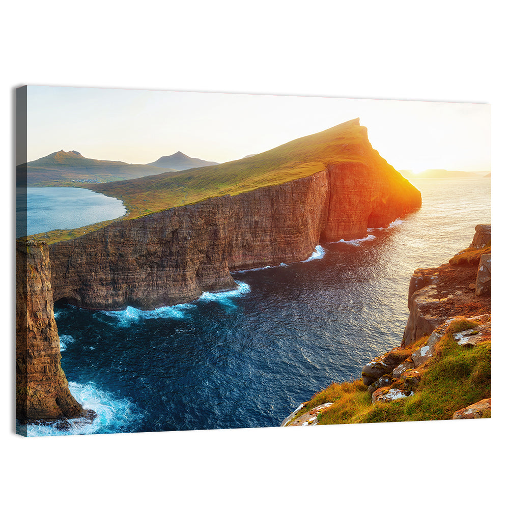 Sørvágsvatn Lake, Faroe Islands Wall Art