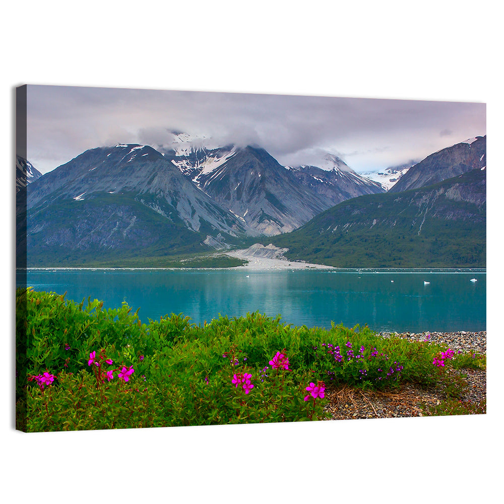 Glacier Bay Alaska Wildflowers Wall Art