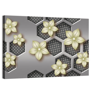 Mural 3D Flower Wall Art