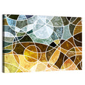 Weathered Geometric Mosaic Wall Art