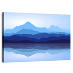 Blue Mountains Reflection Wall Art