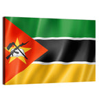 Mozambique National Flag Wall Art