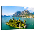 Isola Di San Paolo Castle, Lake Iseo Wall Art