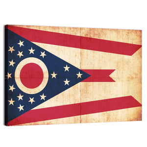 Flag Of Ohio State Wall Art