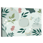 Layered Botanical Abstraction Wall Art