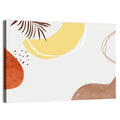Nordic Palm Leaf Abstract Wall Art