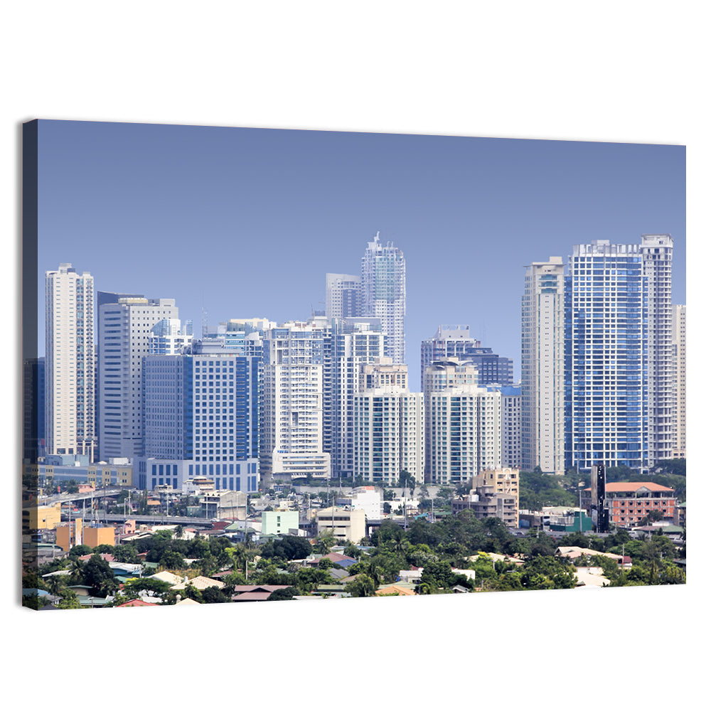 Fort Bonifacio Modern Skyline Wall Art