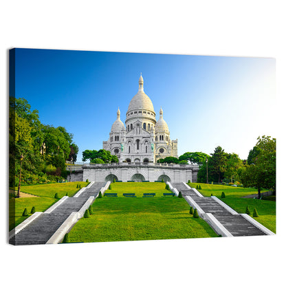 Basilica Sacre Coeur In Paris Wall Art