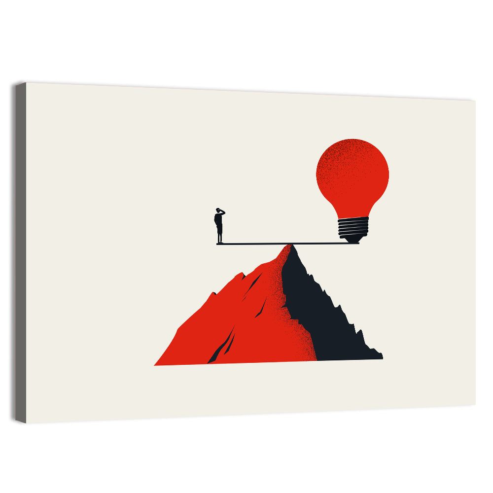 Balancing Business Concept Wall Art, canvas print, landscape