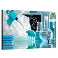 Scientist Using a Pipette Wall Art