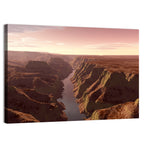 Death Canyon Aerial View Wall Art