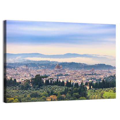 Florence City View In Italy Wall Art
