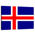Icelandic Flag, Nordic Cross Wall Art