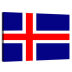 Icelandic Flag, Nordic Cross Wall Art